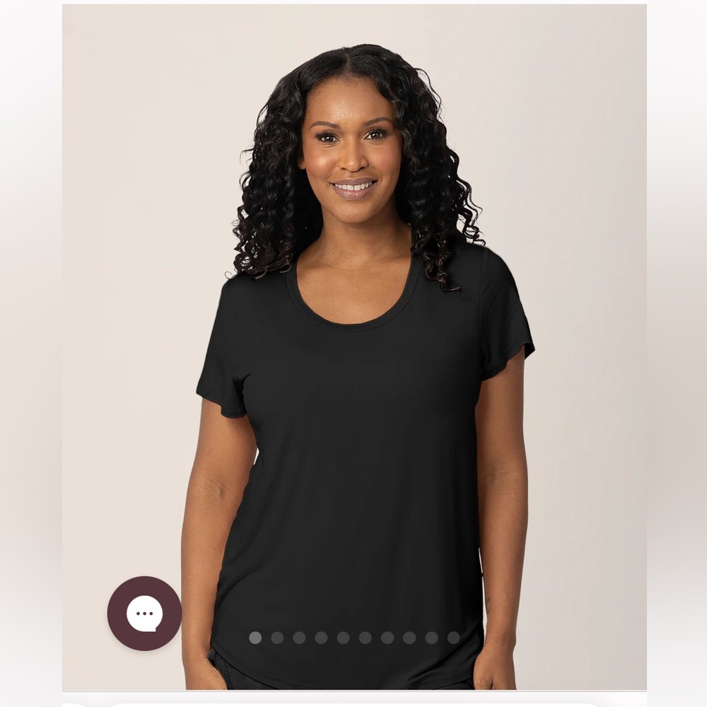 Everyday Maternity & Nursing T-shirt by kindred bravely (black)
